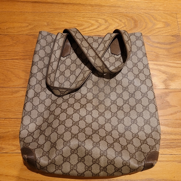 Authentic Vintage Gucci Logo Tote - Picture 14 of 14